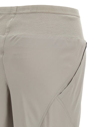 Rick Owens Gray Acetate Flared Pants