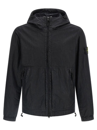Stone Island Black Polyamide Shell Jacket