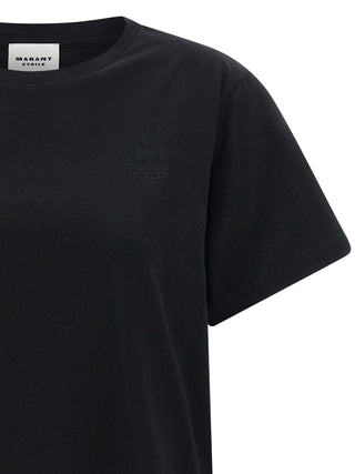 Marant Etoile Black Cotton T-Shirt