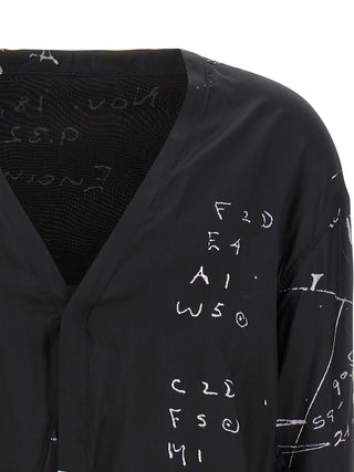 Rick Owens Black Viscose Blouse