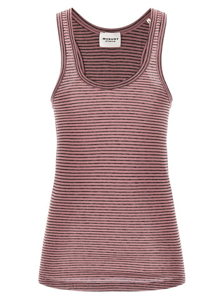 Marant Etoile Multicolor Cotton Sleeveles T-Shirt