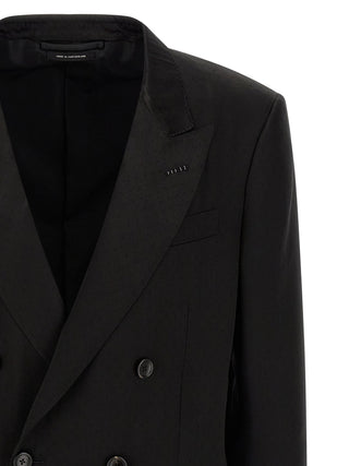Tom Ford Black Viscose Blazer