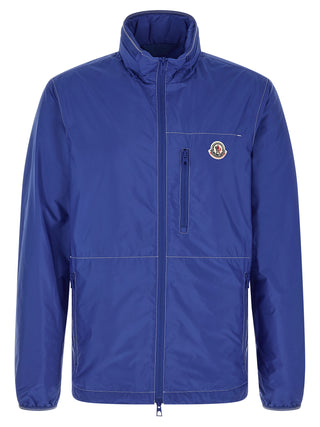 Moncler Blue Polyamide Shell Jacket