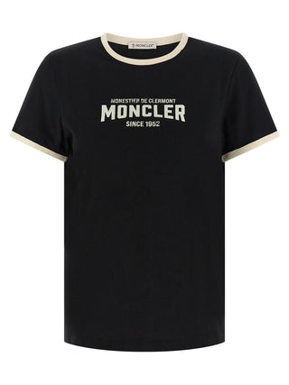 Moncler Black Cotton T-Shirt