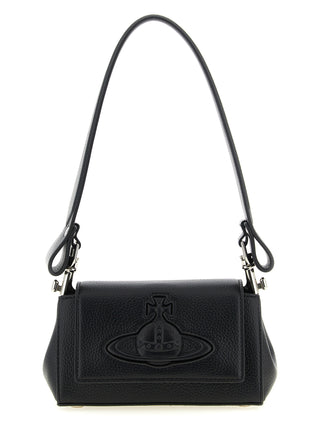 Vivienne Westwood Black Polyethylene Shoulder Bag