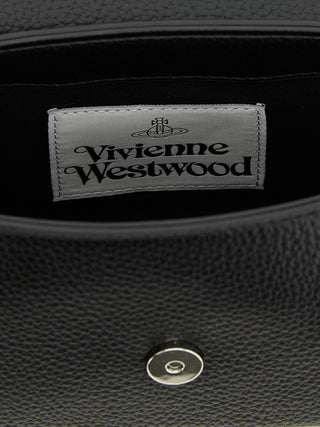 Vivienne Westwood Black Polyethylene Shoulder Bag
