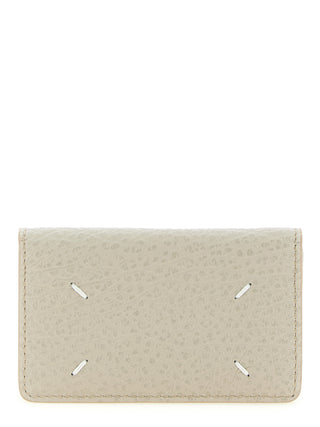 Maison Margiela Gray Bovine Leather Cardholder