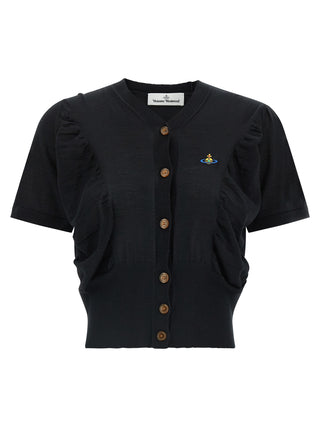Vivienne Westwood Black Wool Cardigan