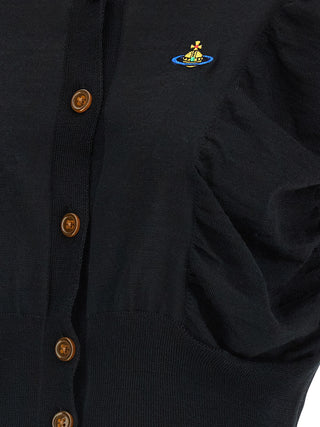 Vivienne Westwood Black Wool Cardigan