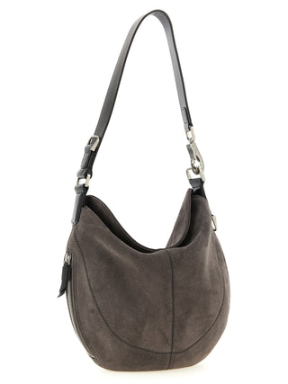 Lemaire Gray Calfskin Shoulder Bag