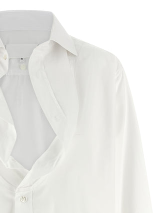 Maison Margiela White Cotton Blouse