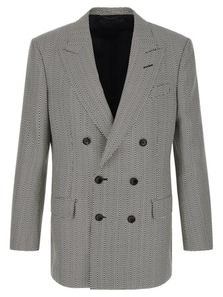 Tom Ford Bicolor Silk Blazer