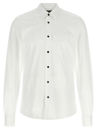 Kiton White Cotton Blouse