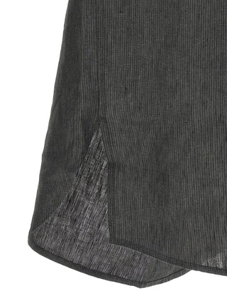 Jacquemus Gray Linen Blouse