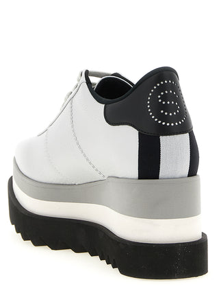 Stella McCartney Gray Polyethylene Wedge Sandals