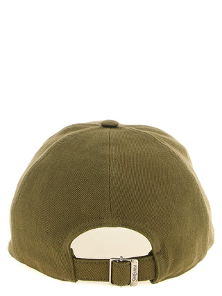 Saint Laurent Bicolor Cotton Cap (Baseball Hat)