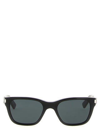 Saint Laurent Black Acetate Sunglasses