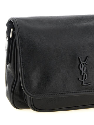 Saint Laurent Black Calfskin Crossbody Bag