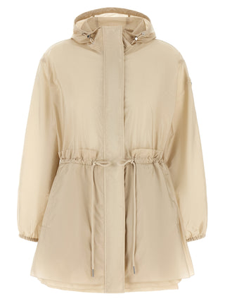 Moncler Beige Polyamide Shell Jacket