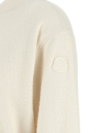 Moncler White Polyester Cardigan