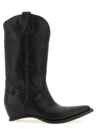 Maison Margiela Black Bovine Leather Over The Knee