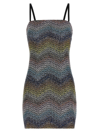 Missoni Multicolor Viscose Short Dress