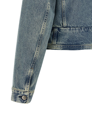 Maison Margiela Blue Cotton Denim Jacket