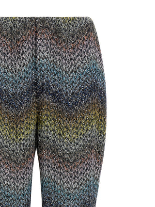 Missoni Multicolor Viscose Flared Pants