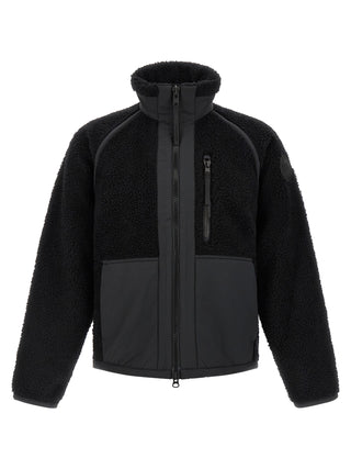 Canada Goose Black Wool Full-Length Jacket