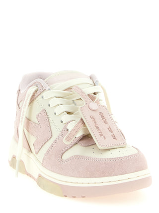 Off-White Multicolor Leather Low Top Sneakers