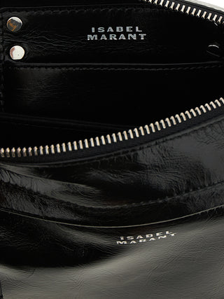 Isabel Marant Black Calfskin Crossbody Bag