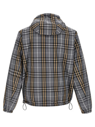 Burberry Multicolor Polyester Shell Jacket