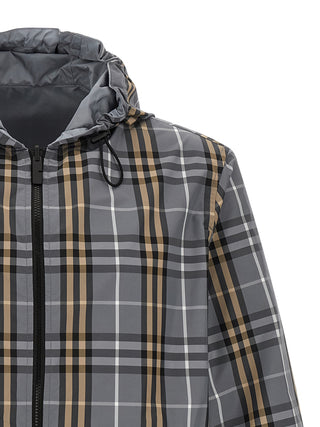 Burberry Multicolor Polyester Shell Jacket