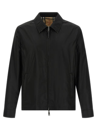 Burberry Black Polyamide Shell Jacket