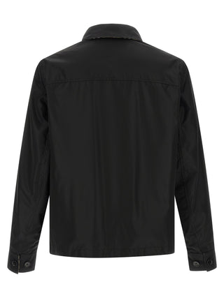 Burberry Black Polyamide Shell Jacket