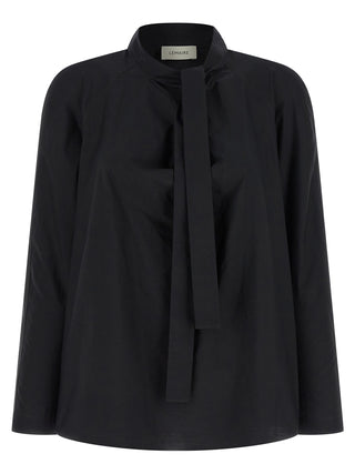 Lemaire Black Cotton Blouse