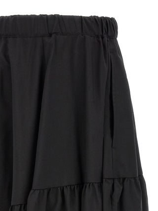 Comme Des Garçons Black Polyester Casual Pants