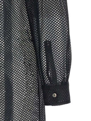 Comme Des Garçons Black Polyester Blouse