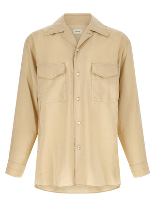 Lemaire Beige Silk Blouse