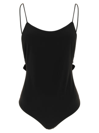 Jacquemus Black Polyamide One-Piece Swimsuit