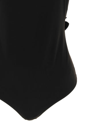 Jacquemus Black Polyamide One-Piece Swimsuit