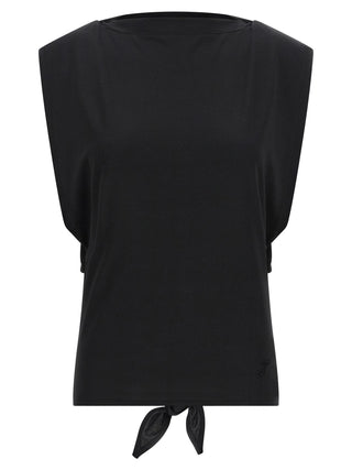 Jacquemus Black Paper Sleeveles T-Shirt