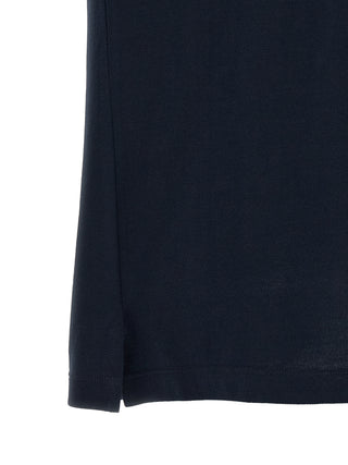 Fendi Blue Cotton Polo Shirt