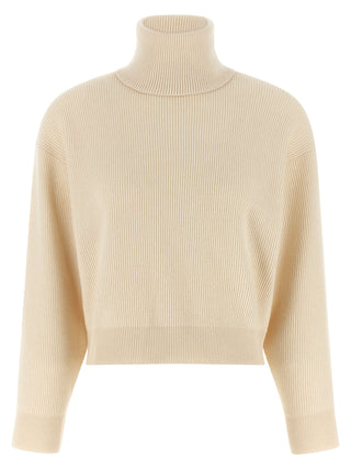 Brunello Cucinelli White Virgin Wool Cardigan