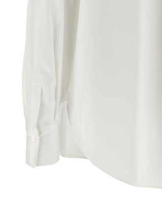 Brunello Cucinelli White Cotton Blouse