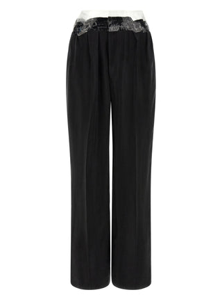 Maison Margiela Black Copper Casual Pants