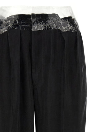 Maison Margiela Black Copper Casual Pants