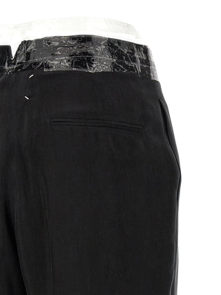 Maison Margiela Black Copper Casual Pants