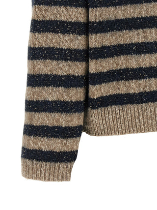 Brunello Cucinelli Multicolor Wool Cardigan