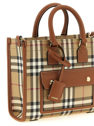 Burberry Beige Polyethylene Tote Bag